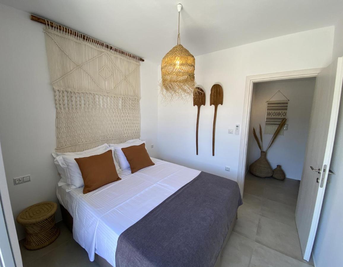 Villa Ypsilon Naxos - Luxury Holiday House With Amazing Sea View & Private Pool Agia Anna  Exterior photo